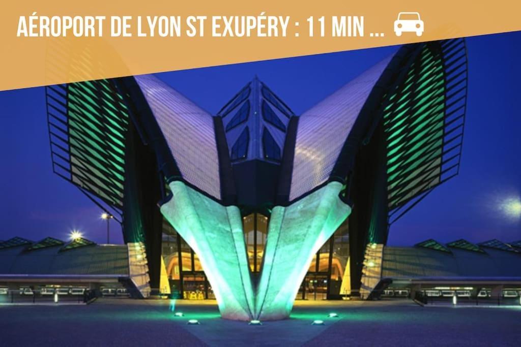 Comfort And Tranquility Near Lyon And Groupama Stadium, 4 Personnes Meyzieu Luaran gambar