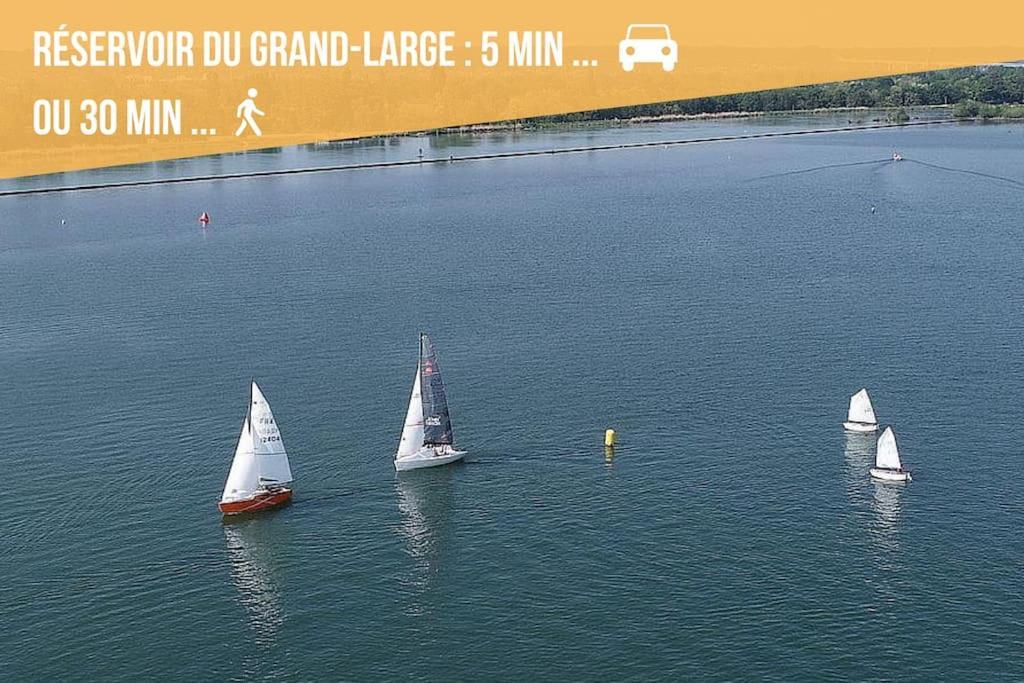 Comfort And Tranquility Near Lyon And Groupama Stadium, 4 Personnes Meyzieu Luaran gambar