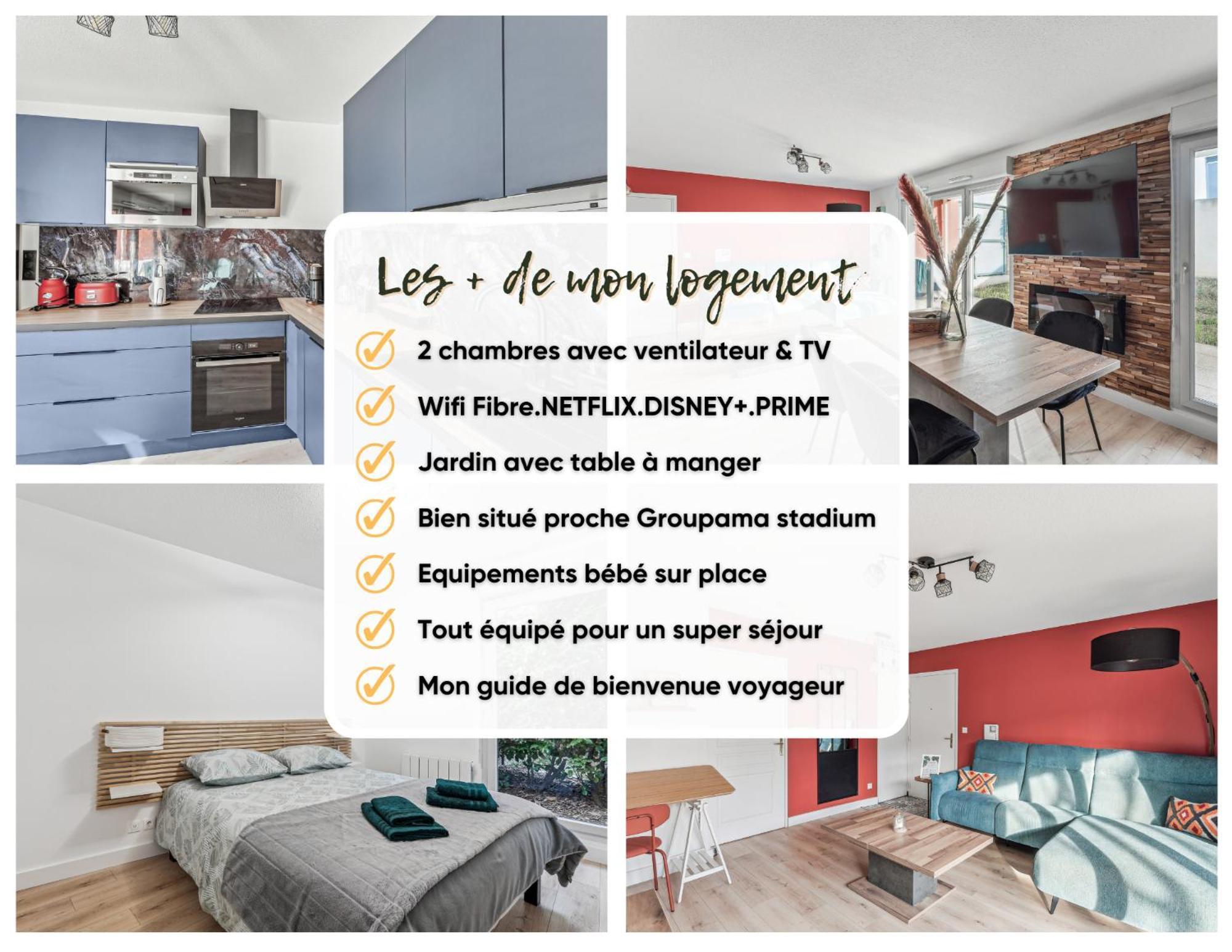 Comfort And Tranquility Near Lyon And Groupama Stadium, 4 Personnes Meyzieu Luaran gambar